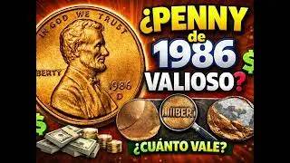 &iquest;Vale dinero el penny de 1986? Errores que debes buscar