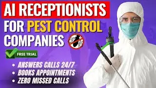 Stop Losing Jobs: AI Receptionists For Pest Control Companies | Save Time & Money #AIVoiceAgent