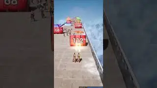 Evony: The King's Return game ads '1' shooting barrels