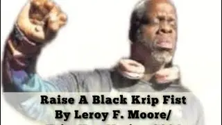 Raise A Black Krip Fist