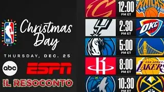 NBA CHRISTMAS DAY 2025: FLOP LAKERS, JOKIC INGIOCABILE, la RIMONTA di NEW YORK, il DOMNIO SPURS 