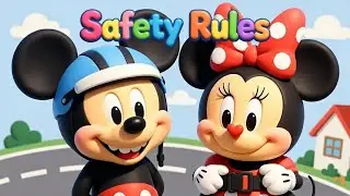 Preschool Learning: Safety Rules with Mickey & Minnie| part 17