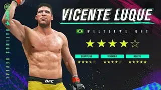Finally Vicente Luque makes his UFC 4 DEBUT !!!