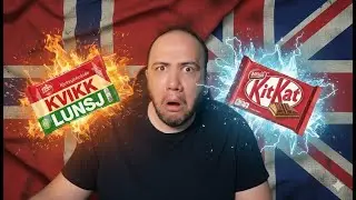 🇳🇴 Норвежский снек Kvikk Lunsj против британского Kit Kat Original 🇬🇧