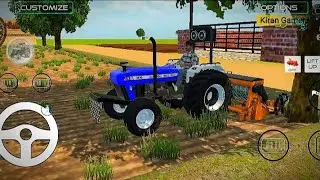 Farming 🌾 simulator gameplay video | tractor 🚜 driving simulator #farming #viral #tractor 