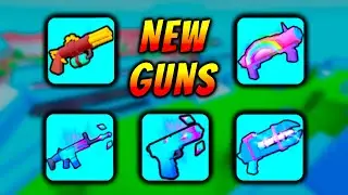 Unicorn Gun, Lightning Gun, Steampunk Gun, Gem Stone Scar & Pistol in Big Paintball Update 2021
