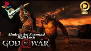 God Of War - High Luck Farming Sindri's Set - Ps5 Gameplay