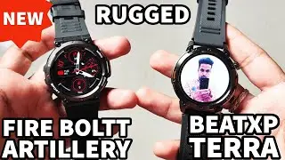 beatXP Terra vs Fire-boltt Artillery | best rugged Smartwatch under 2500 check #bestwatch #rugged
