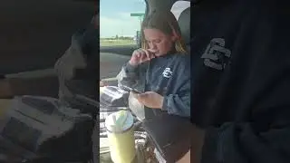 Teen Caught On Phone, Snitching On Mom For Ice Cream! Funny Car Moment#funnyfamily