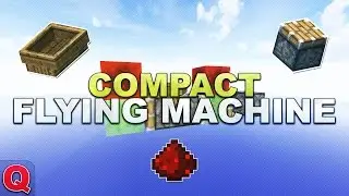 Minecraft - Compact Flying Maschine // Flugmaschine - (Quick) Tutorial 1.8.9