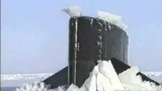 VBC   USA   Navy   Submarine Surfacing in ice