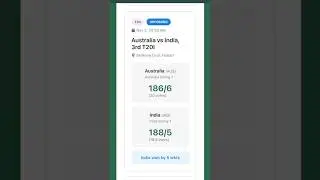 Cricbuzz-Style Cricket App Tutorial 🏏 | API Project for Beginners