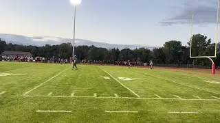 Mason City's Drew Hobart's first kick return touchdown