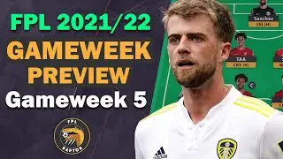 FPL GAMEWEEK 5 GUIDE & WILDCARD ADVICE | Fantasy Premier League 2021/22 Tips
