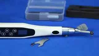 Dental LED Wireless Mini 16:1 Reduction Contra Angle Endo Motor Root Canal Treatment