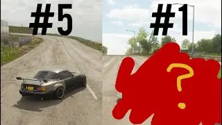 Top 5 of the BEST drift cars (Forza Horizon)