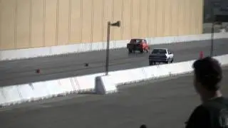 AUTO CLUB DRAGWAY  nova vs ford  TNT 2/23/14