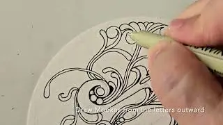 Tangle Art [ PP#15 ] Day 3 Practice