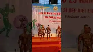 Vietnamese Bodybuilding Competition Fall 2020 70 kg