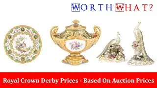 Royal Crown Derby Prices - Based On Past Auction Lots