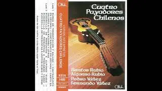 Cuatro Payadores Chilenos. KEIA 1495. CBS Records Chile. 1990. Chile