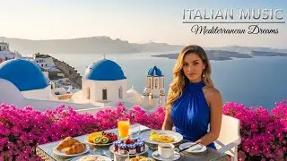 Italian Seaside Escape 🌅 Gentle Mediterranean Music for Sleep & Study | 4K