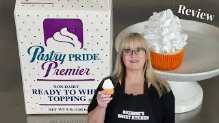 Pastry Pride Premier Non-Dairy Ready to Whip Topping Review l Food Review l Non-Dairy Frosting