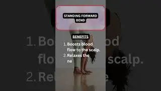 Yoga Asanas Improves Blood Circulation & Strengthens Hair Follicles #yoga #haircare #hairstyles