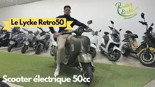 LYCKE RETRO50 | Le scooter électrique vintage par excellence