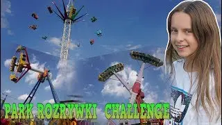 PARK ROZRYWKI 😨 CHALLENGE - KAMIKAZE!!! - CRAZY VLOG - EXTREME WESOŁE MIASTECZKO
