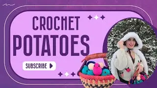Positive Potatoes #crochet #potato