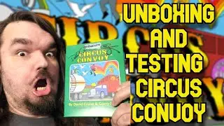 Unboxing And Testing Circus Convoy Atari 2600 Homebrew! Sent By @tylordstevenson