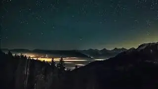 Starry Night Sky wit 30 Minutes of Ambient Music for Relaxation