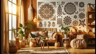 🌼 Kisston 90 Pcs Daisy Wall Decal Boho Wall Decal Daisy Stickers | Best Boho Decals 🌼