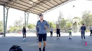 Clase de Zumba 3c Viernes 26 de Marzo 2022 Instructor Franco Palma Cancha Santa Adriana Lo Espejo
