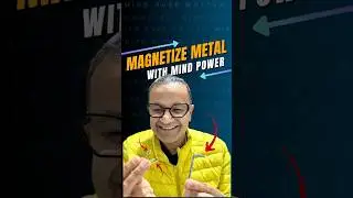 I MAGNETIZED Metal With My MIND POWER Today | Telekinesis | Psychokinesis  #telekinesis #energywork