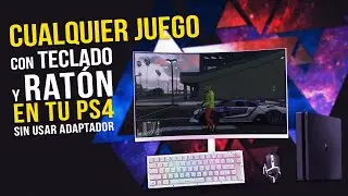 TE ENSE&Ntilde;O C&Oacute;MO JUGAR con TECLADO y RAT&Oacute;N en PS4 SIN USAR ADAPTADOR