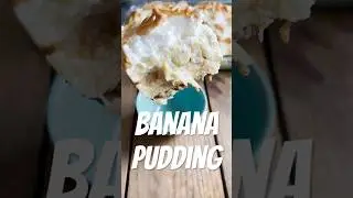 Banana Pudding with Meringue from Scratch