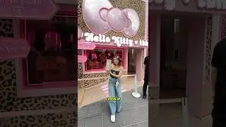 Cutest Hello Kitty pop up in China 🇨🇳