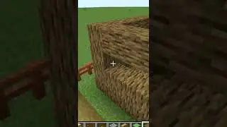 I build Small Village in Minecraft Creative mode 2024 Day 502 #shorts