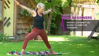 1-Minute Tip for New Yoga Beginners with Kristin Gibowicz