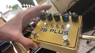 Testing the SolidGoldFX 76 Plus fuzz pedal
