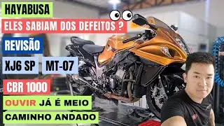 REVISÃO XJ6 SP | MT-07 | CBR 1000 | HAYABUSA AVALIAÇÃO | GARRA MOTOS
