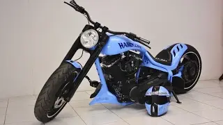 Custom muscle motorcycles by Marcus Walz