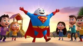 Humpty Dumpty Superhero Comeback | kids nursery rhymes | Baby Song, Fun Story Cartoon 🥚🦸&zwj;♂️