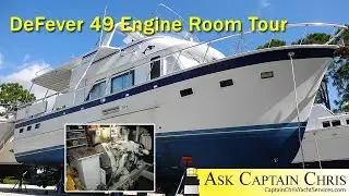 DeFever 49 Engine Room Tour PREVIEW