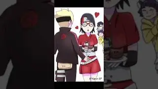 Boruto and sarada cute pic #boruto #sarada #anime #edit