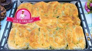 HARIKA SOSU ILE ISPANAKLI KOLAY KOL BÖREĞİ TARİFİ