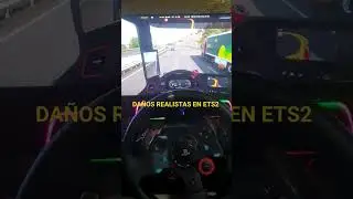 Eurotruck simulator 2 da&ntilde;os realistas #eurotrucksimulator2 #ets2 #g29