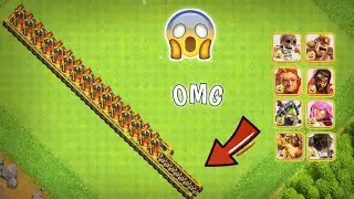 Latest Hard Trap Vs Super Troops Challenge For Coc | Who Can survive?